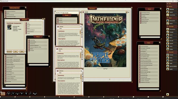 Fantasy Grounds - Pathfinder RPG - Pathfinder Companion: People of the Stars