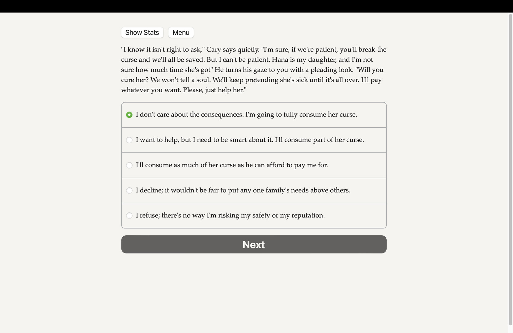 Shadow of the Curse-Eater Demo #0