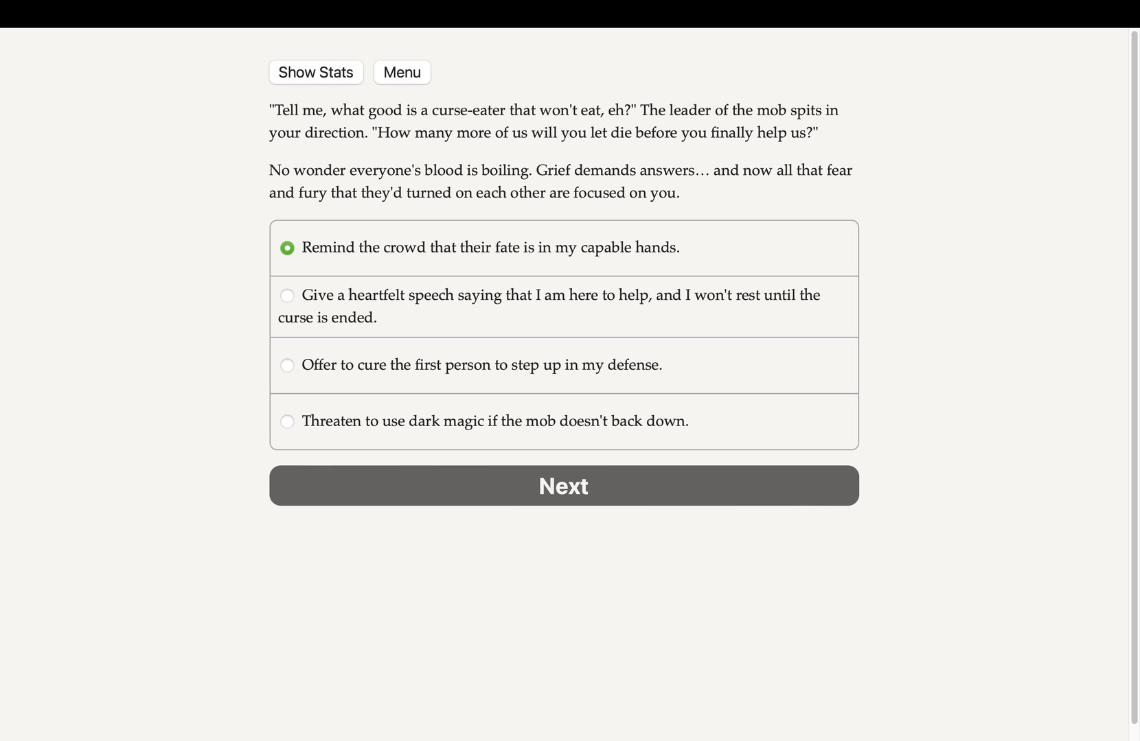 Shadow of the Curse-Eater Demo #3
