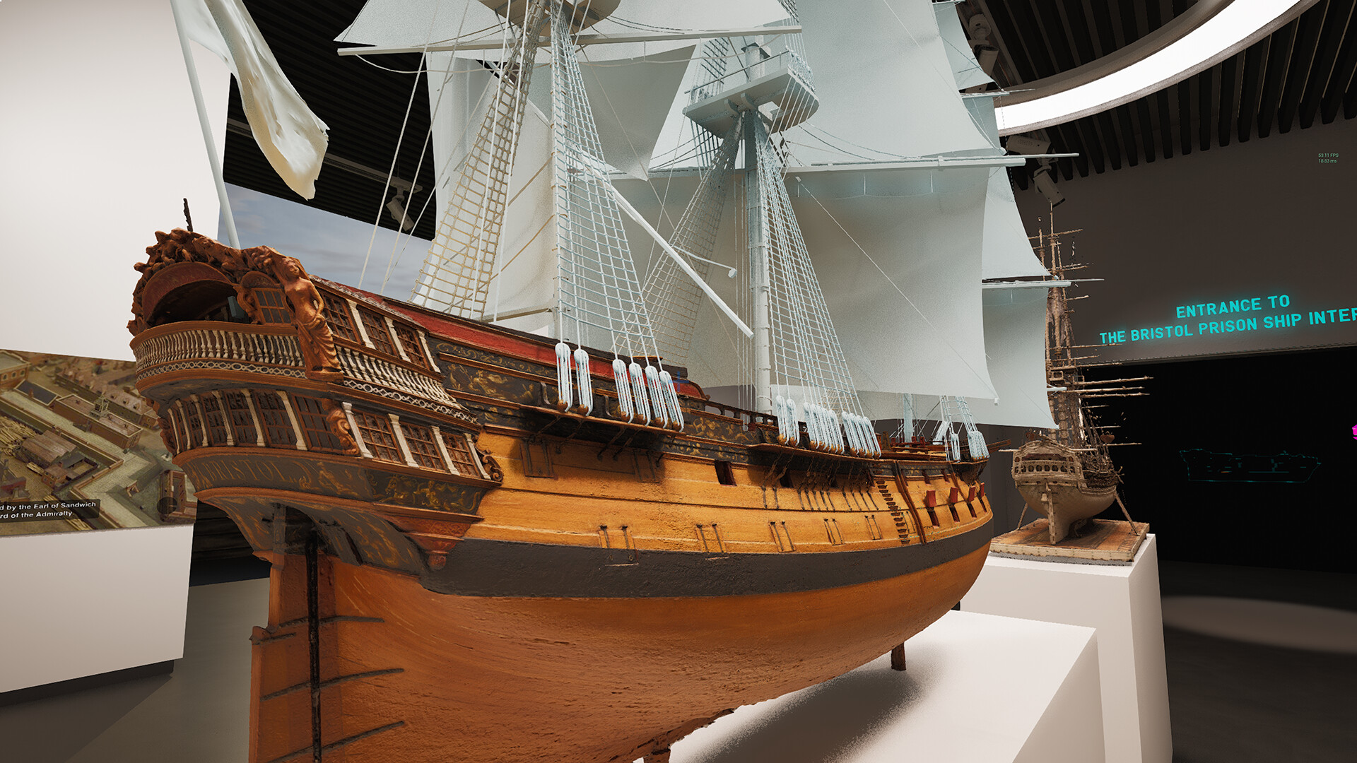 AGO BRISTOL 1775: From Warship to Prison Hulk screenshot 1