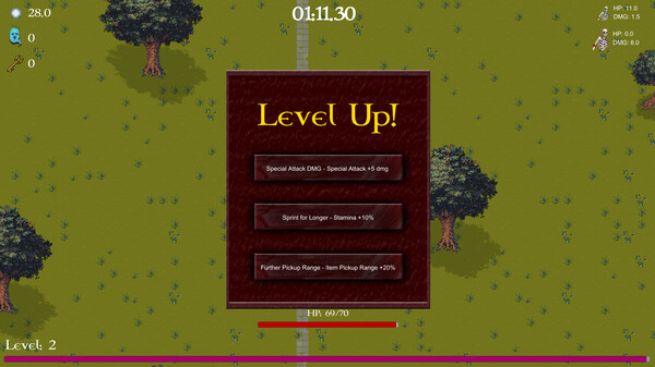 Скриншот из HordeFighter2D