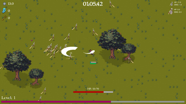 Скриншот из HordeFighter2D