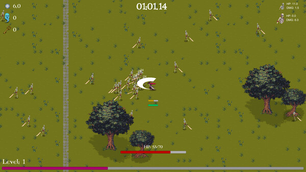 Скриншот из HordeFighter2D