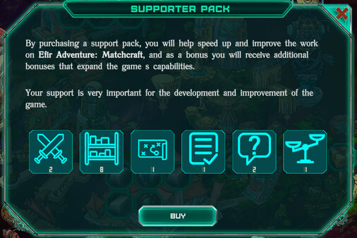 Efir Adventure: Matchcraft Supporter Pack