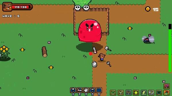 Farmer Survivors game for Linux 1