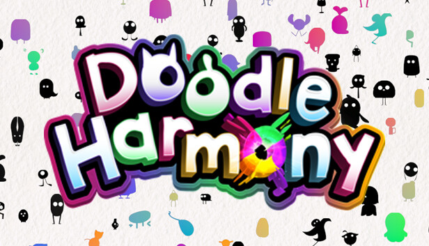 Imagen de la cápsula de "Doodle Harmony" que utilizó RoboStreamer para las transmisiones en Steam