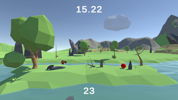 Скриншот из One Button Run