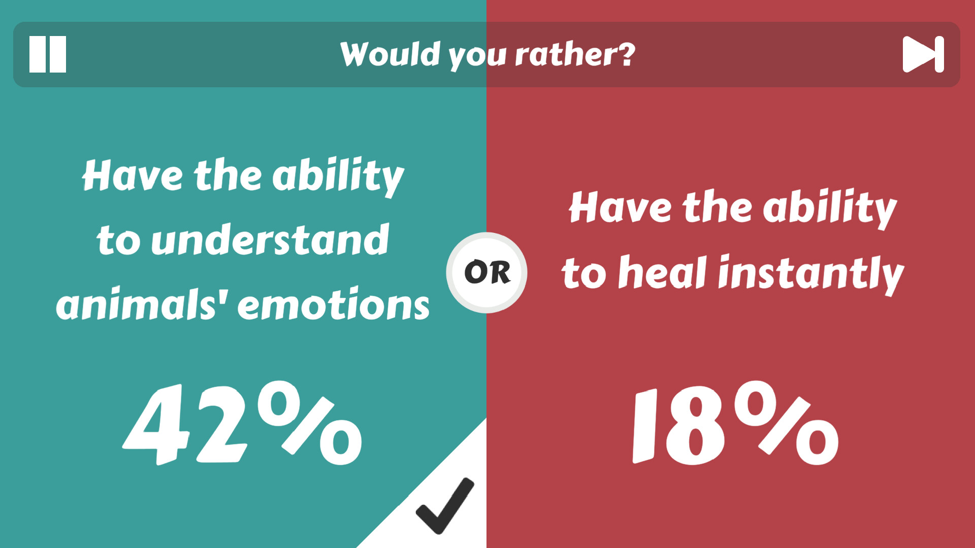 Choice Clash: What Would You Rather?