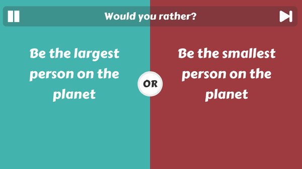 Скриншот из Choice Clash: What Would You Rather?