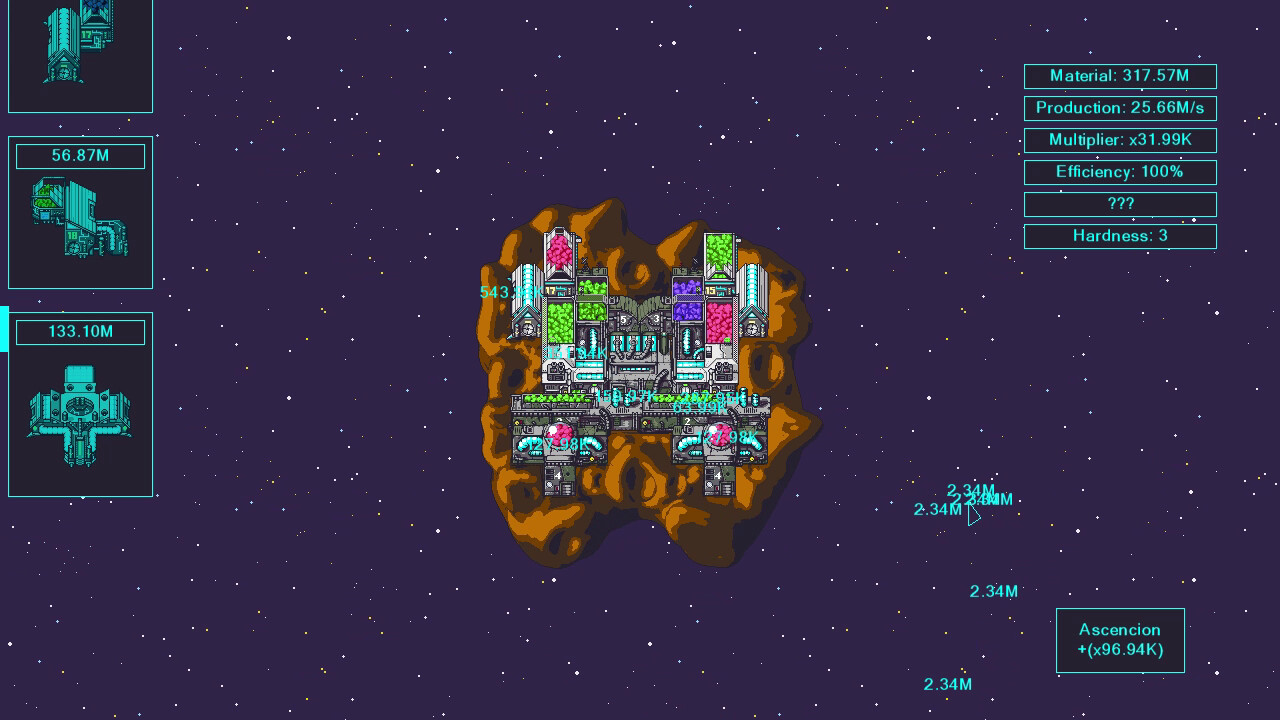 Asteroid Core screenshot 1