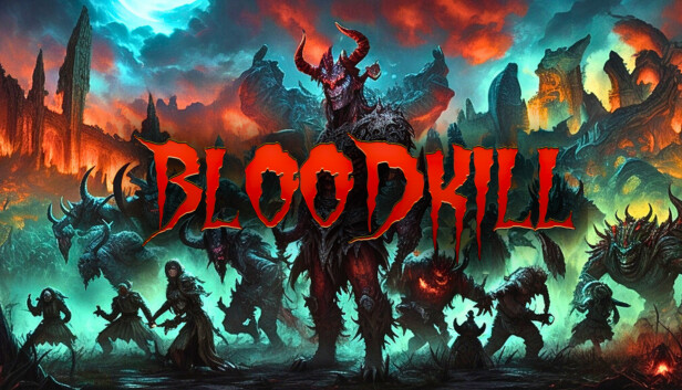 Capsule image of "BLOODKILL" which used RoboStreamer for Steam Broadcasting
