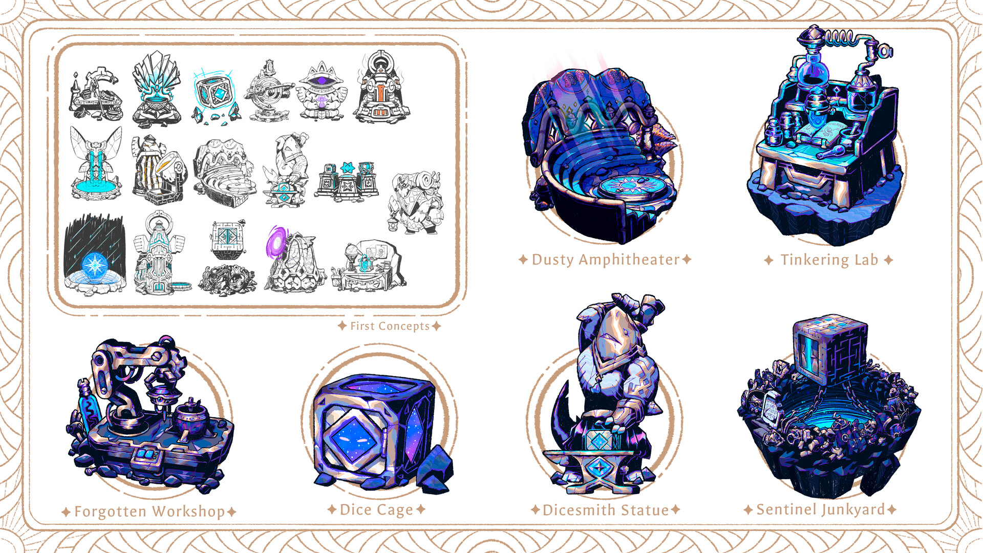 Astrea: Six-Sided Oracles - Art Book screenshot screenshot 2