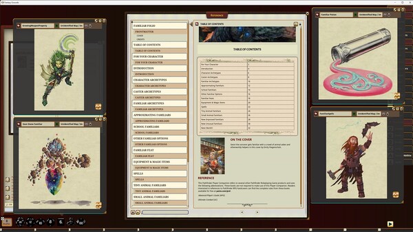 Fantasy Grounds - Pathfinder RPG - Pathfinder Companion: Familiar Folio