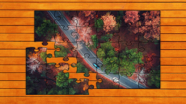 Скриншот из Aerial Nature Jigsaw Puzzles