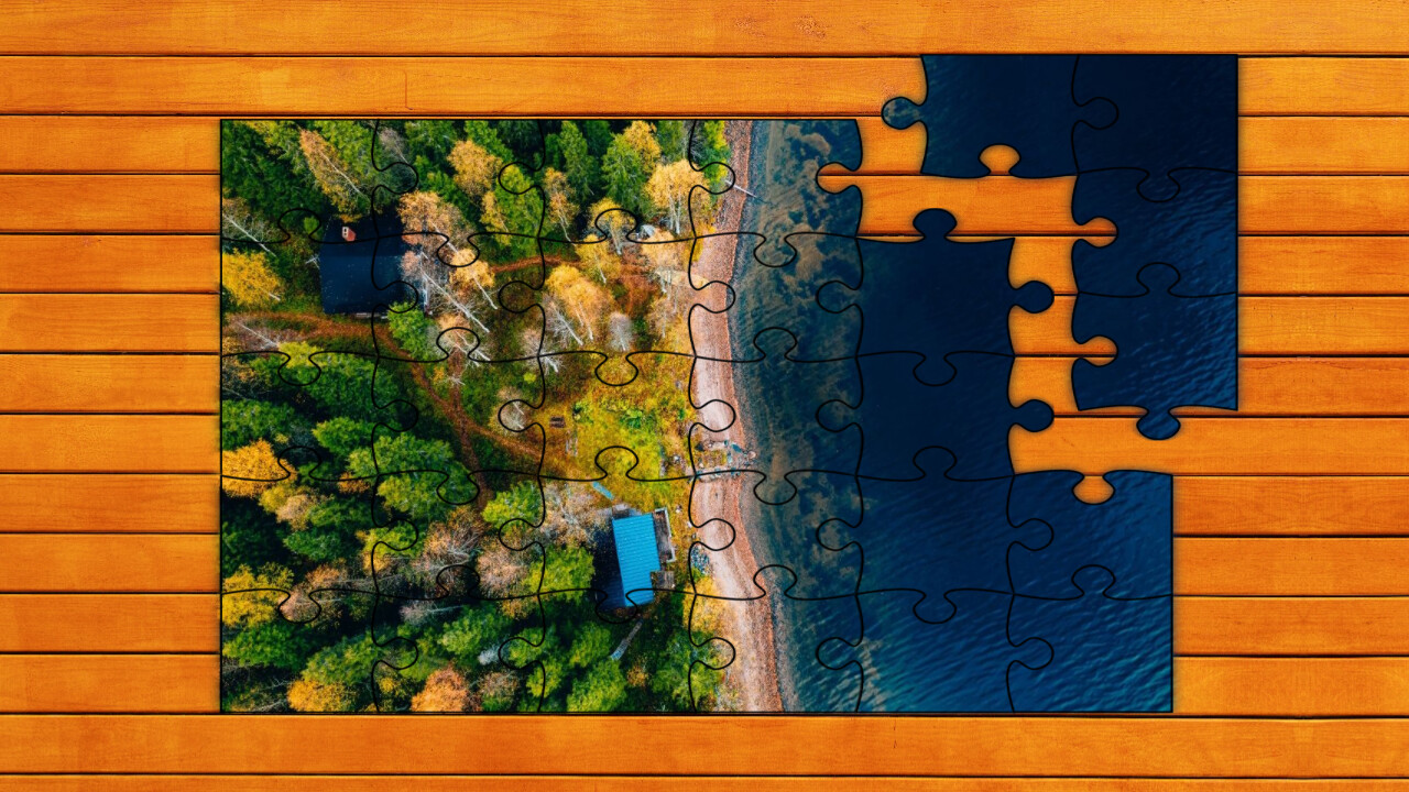 Aerial Nature Jigsaw Puzzles screenshot screenshot 1