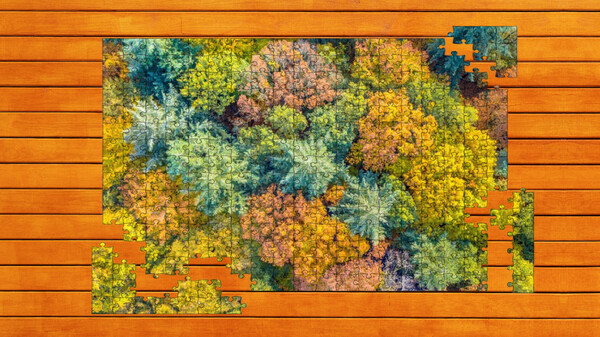 Скриншот из Aerial Nature Jigsaw Puzzles