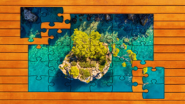 Скриншот из Aerial Nature Jigsaw Puzzles