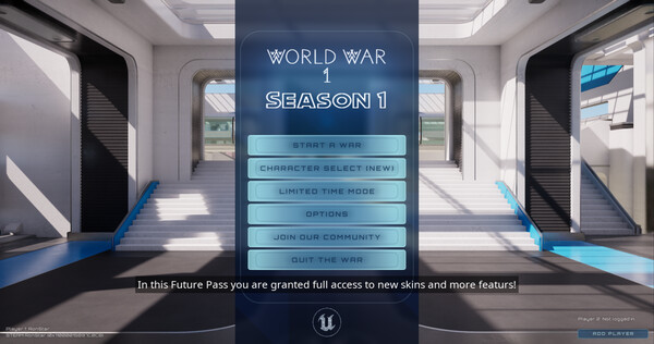 World War 1 - Future Pass Season 1