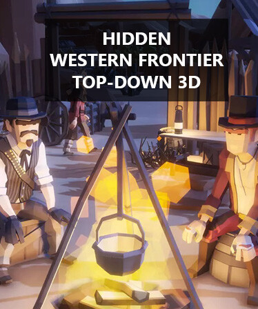 Hidden Western Frontier Top-Down 3D
