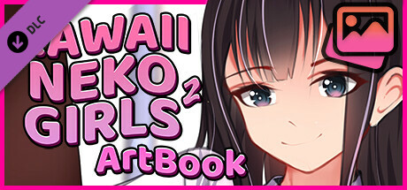 Kawaii Neko Girls 2 - Artbook 18+ banner image