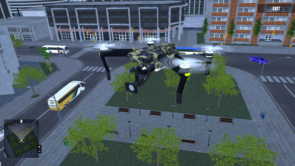 Скриншот из Multiplayer Drone Simulator