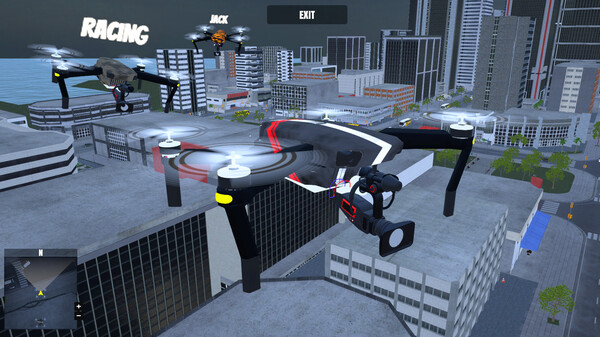 Скриншот из Multiplayer Drone Simulator