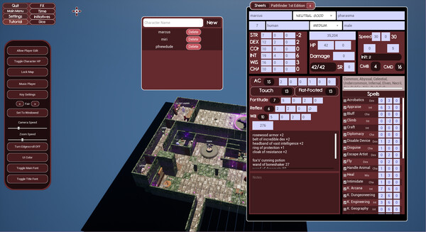 Скриншот из Dungeon 3D