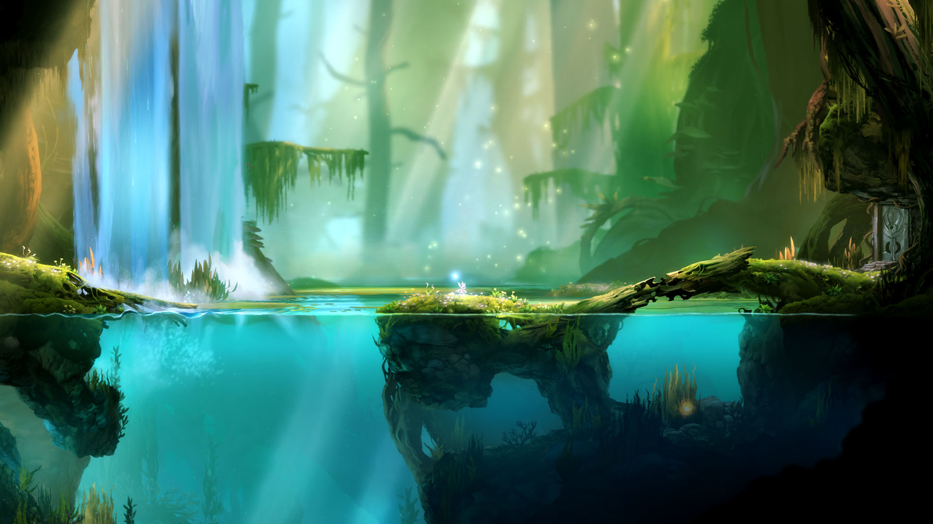 Ori and the Blind Forest Will of the Wisps Collection GNU Linux Wine jc141