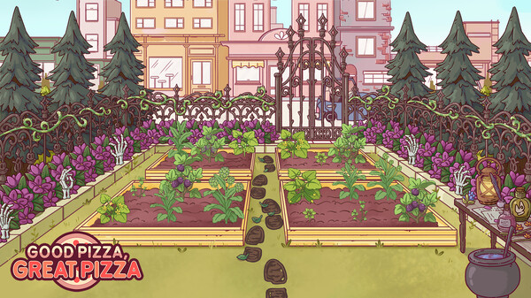 Good Pizza, Great Pizza - Bewitched Garden Set - Halloween 2022 for steam