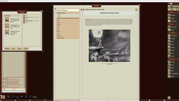 Fantasy Grounds - Lost Lore: Eminent Domains: Forces & Philosophies for steam Fantasy Grounds - Lost Lore: Eminent Domains: Forces & Philosophies for steam
