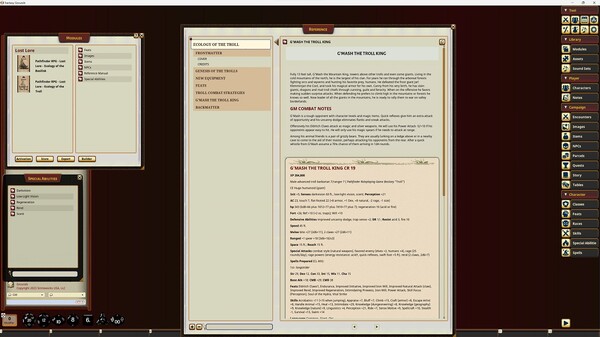 Fantasy Grounds - Lost Lore: Ecology of the troll for steam Fantasy Grounds - Lost Lore: Ecology of the troll for steam