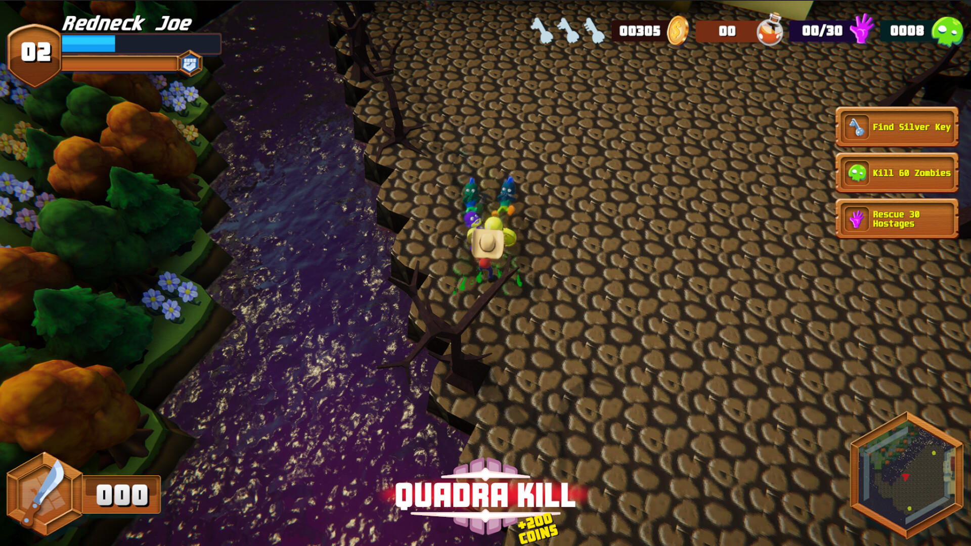 Redneck Joe Vs The Swamp Zombies Demo #8