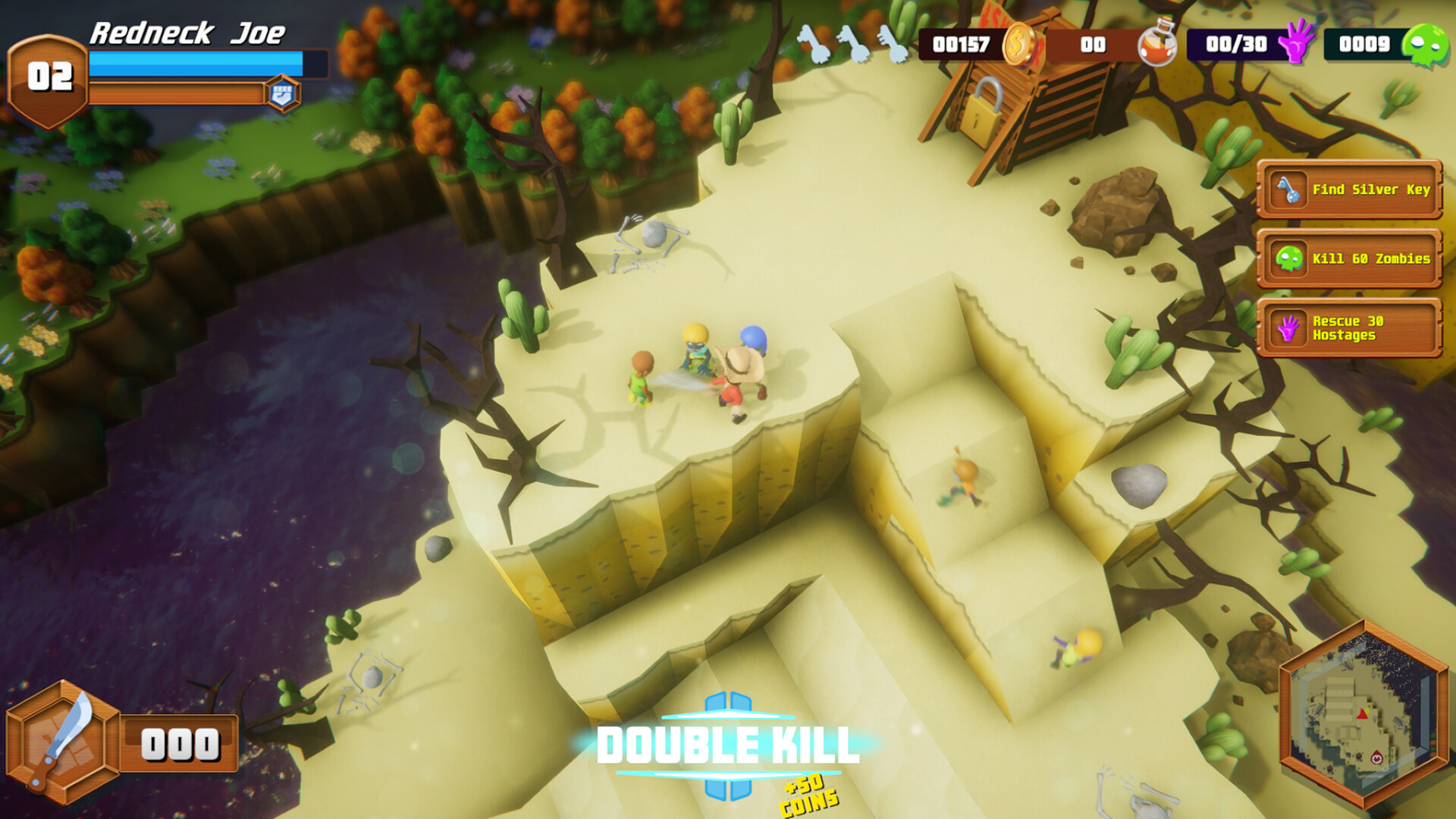 Redneck Joe Vs The Swamp Zombies Demo #7