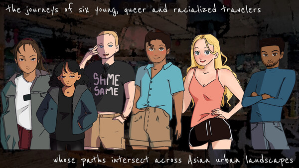 Скриншот из Stamped: an anti-travel game