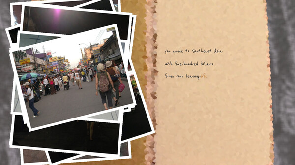 Скриншот из Stamped: an anti-travel game