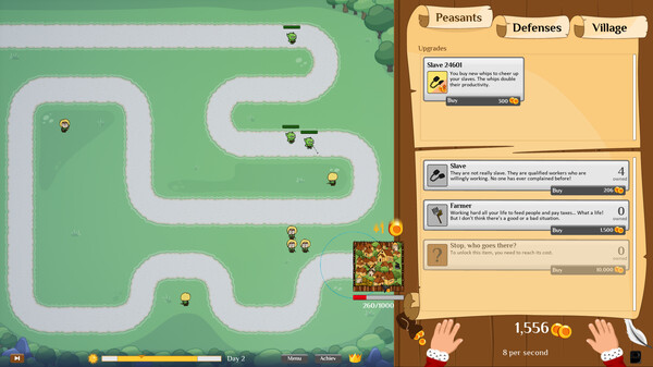 Lord Clicker game for Linux 1