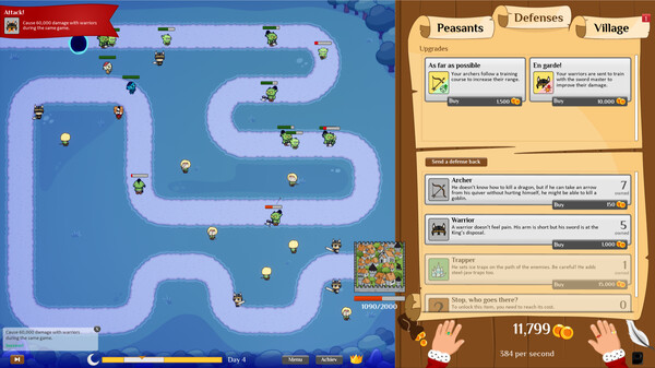 Lord Clicker game for windows Pc 1