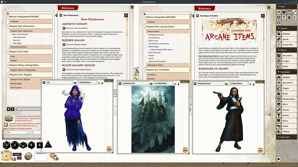 Fantasy Grounds - Horror Companion (SWADE) for steam Fantasy Grounds - Horror Companion (SWADE) for steam