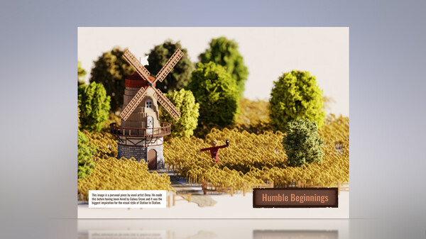Скриншот из Station to Station Digital Artbook