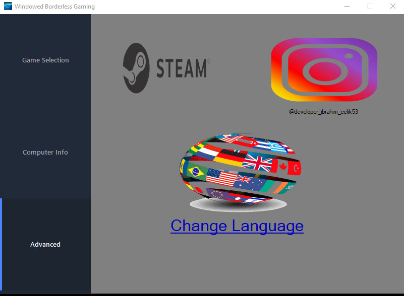 Windowed Borderless Gaming screenshot screenshot 2