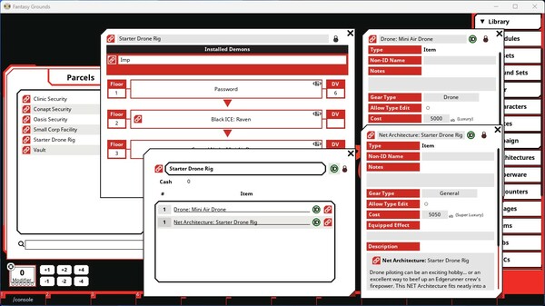 Fantasy Grounds - Cyberpunk RED: Interface RED Volume 1