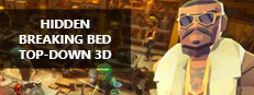 Hidden Breaking Bed Top-Down 3D