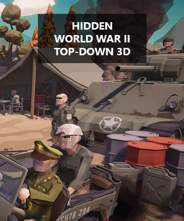 Hidden World War II Top-Down 3D