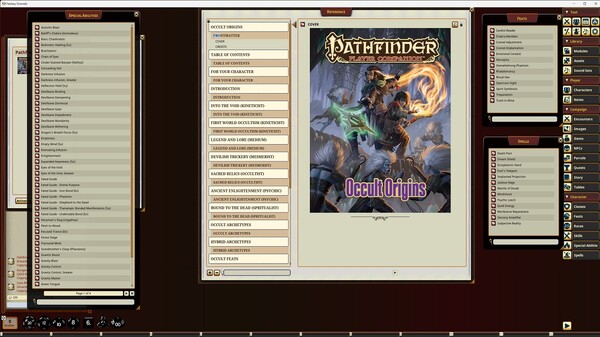 Fantasy Grounds - Pathfinder RPG - Pathfinder Companion: Occult Origins