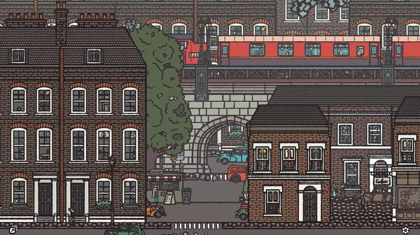 Doodle Streets: London 1950's game for Linux 1