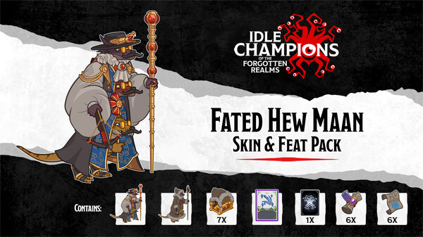 Idle Champions - Fated Hew Maan Skin & Feat Pack