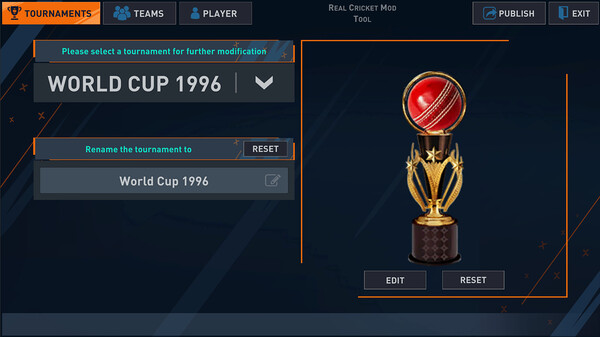 Real Cricket Mod Creator game for windows Pc 1
