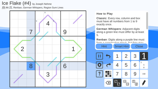 Cracking the Cryptic - Lines Variety Pack