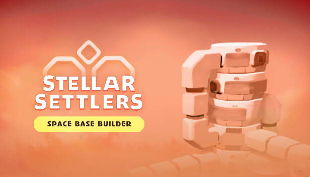 Capsule image of "Stellar Settlers: Space Base Builder" which used RoboStreamer for Steam Broadcasting