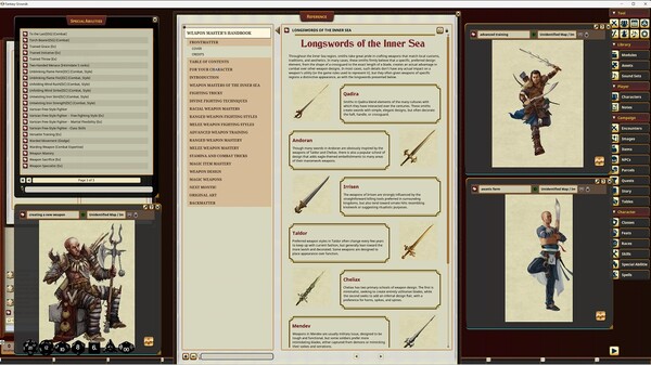 Fantasy Grounds - Pathfinder RPG - Pathfinder Companion: Weapon Master's Handbook